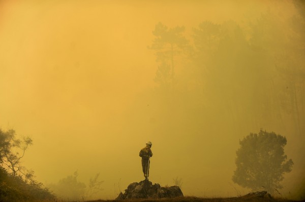 SPAIN-WEATHER-FIRE